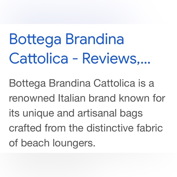 BRANDINA ITALY LUX Artisanal Crossbody Bag NWOT Retail $109 Made in Italy - Picture 4 of 15